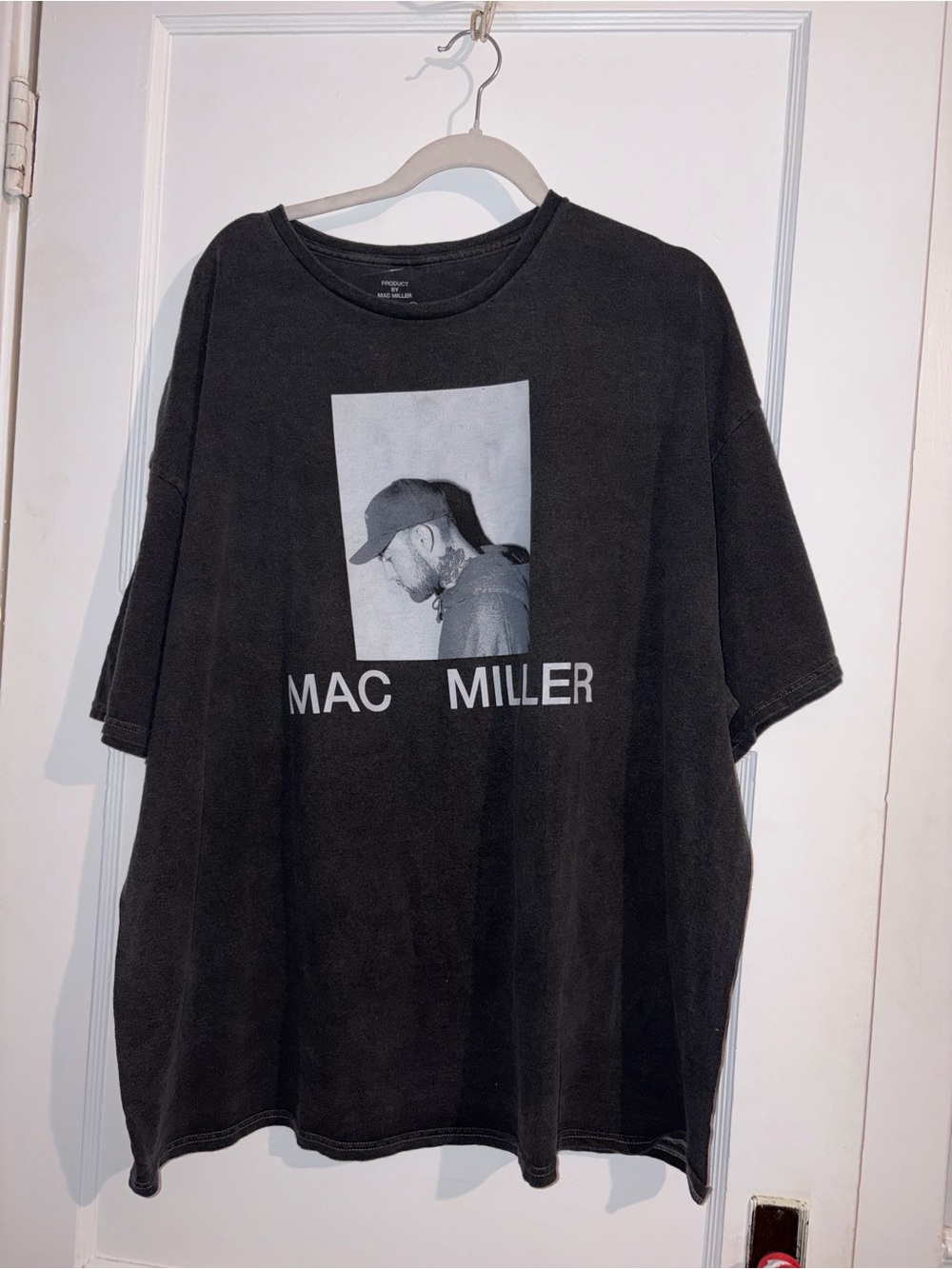 Black Graphic Short Sleeve Tee - Mac Miller